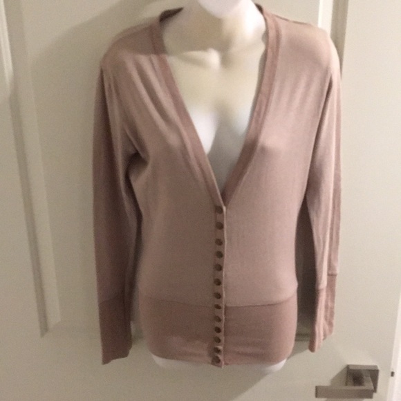 Lightweight Tan Cardigan - Picture 2 of 5